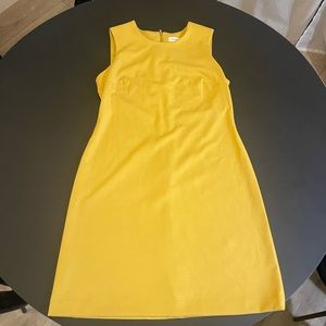 Calvin Klein Mustard Dress